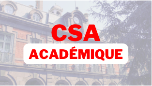 CSA Académique du 13.03.24 (report au 22.03.24)