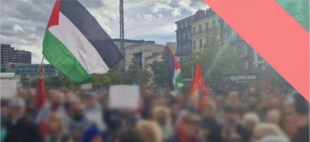 17.02 : Rassemblement pour Gaza à Clermont-fd