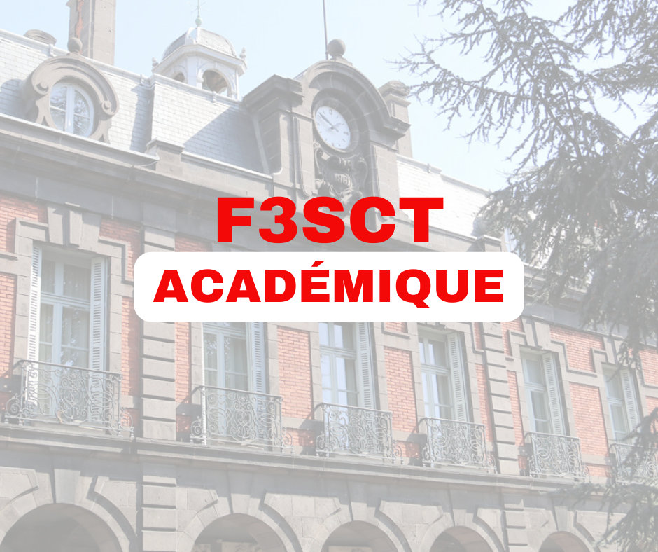 Compte-rendu F3SCT Académique du 11 octobre 2023