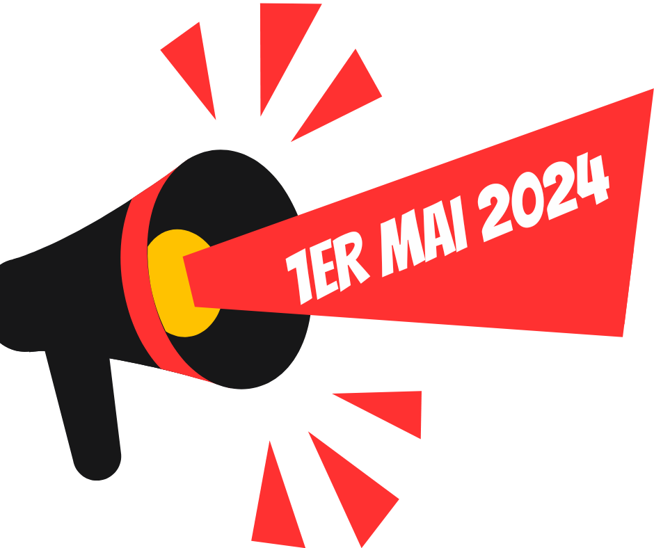 1er mai 2024 : Manifestation unitaire à Clermont-Ferrand