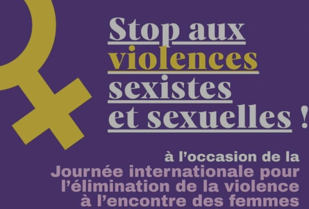 Journée internationale de lutte contre les VSS : 22 nov.  14H Moulins