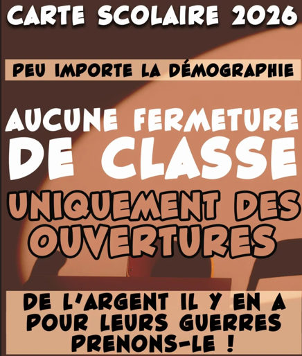 Carte scolaire : rien avant la fin des municipales