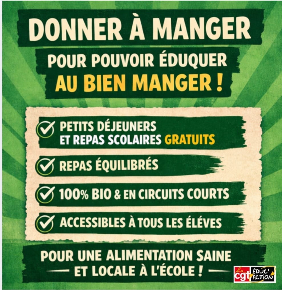 A quoi bon apprendre à “ bien manger” quand on n’a rien dans l’assiette ?