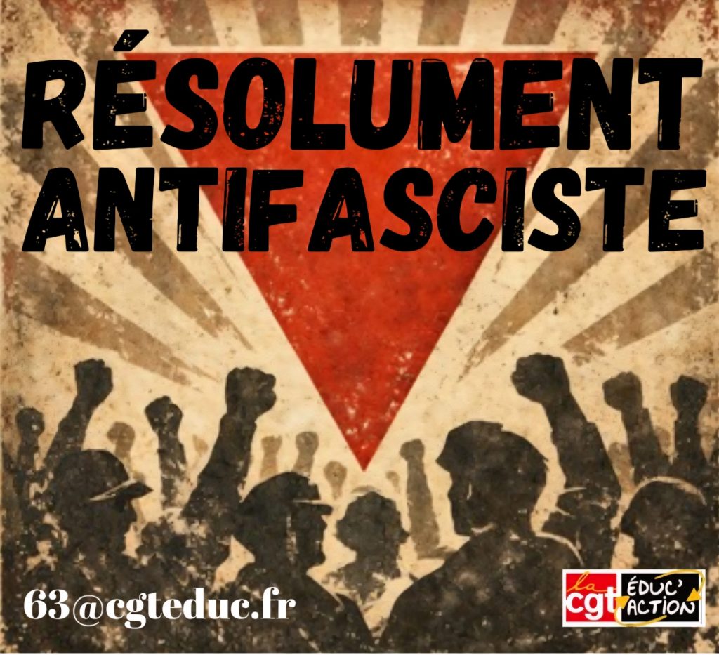 Résolument antifasciste !
