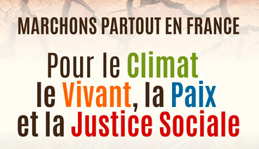 26.09 – Marche pour le climat, le vivant, la paix et la justice sociale